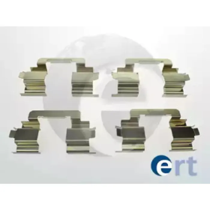 Комплект гальмівних колодок монтажний ERT (420142)