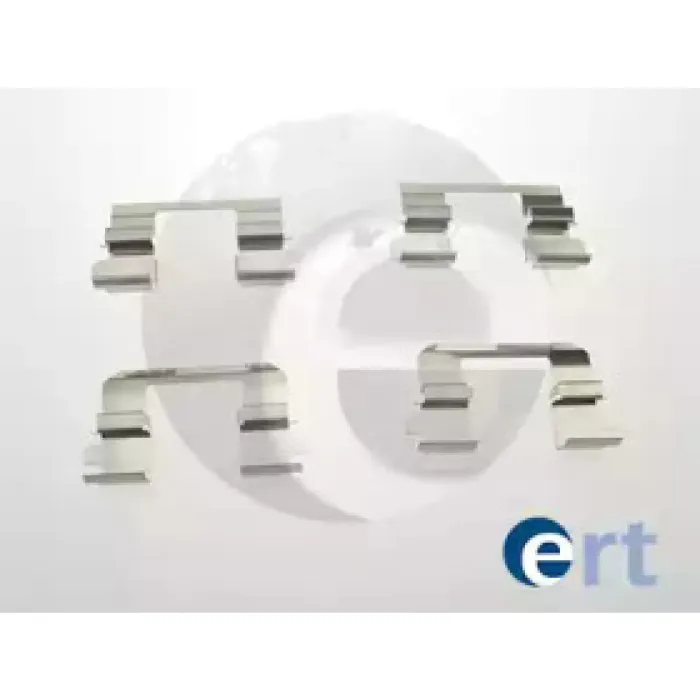 Комплект гальмівних колодок монтажний ERT (420150)