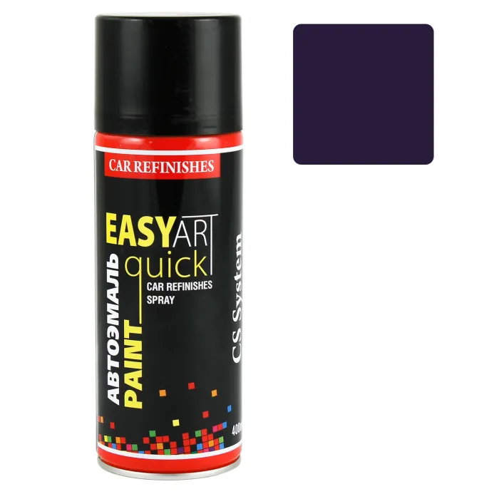 Емаль автомобільна CS SYSTEM Easy Art Quick Paint 447 Синя ніч глянцева аерозоль 400 мл