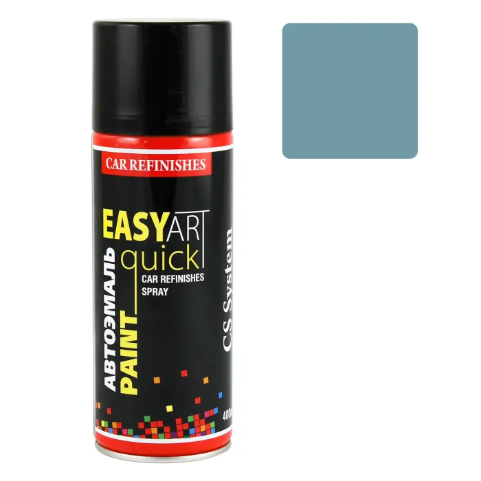 Емаль автомобільна CS SYSTEM Easy Art Quick Paint 427 Сіро-блакитна глянцева аерозоль 400 мл