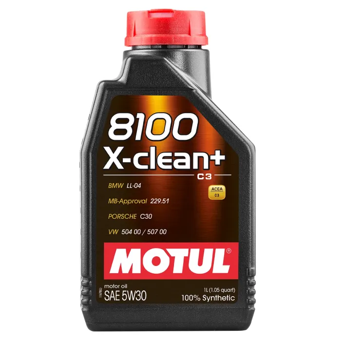 Олива моторна MOTUL 8100 X-clean+ 5W-30 1 л (106376)