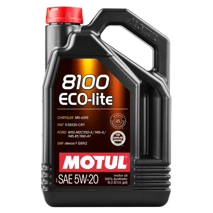 Олива моторна MOTUL 8100 ECO-Lite 5W-20 5 л (109104)