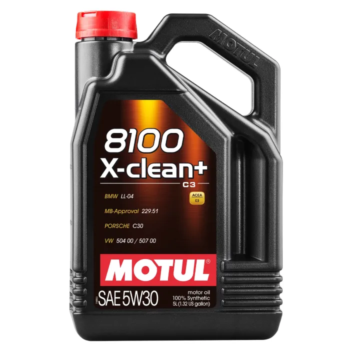 Олива моторна MOTUL 8100 X-clean+ 5W-30 5 л (106377)