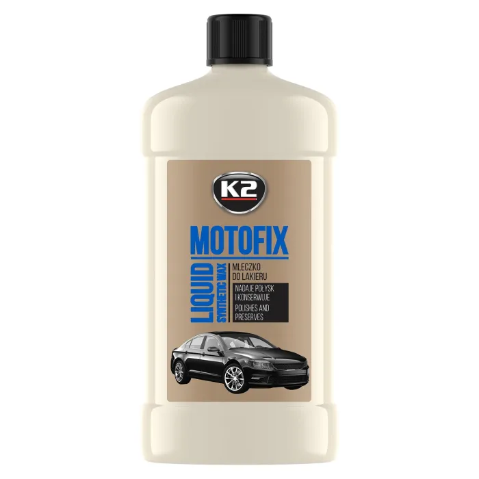 Поліроль восковий для кузова K2 Perfect Motofix безбарвний 500 мл (K055)