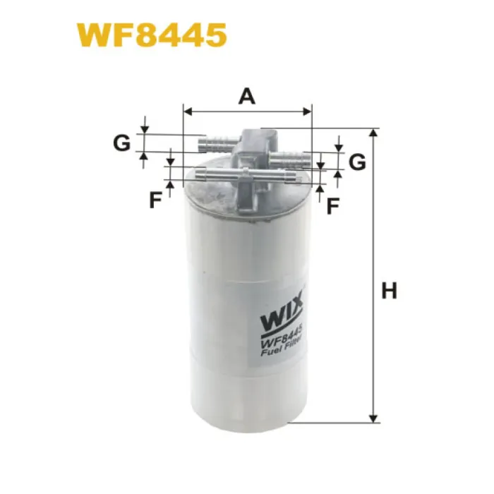 Фільтр паливний WIX FILTERS Audi (WF8445)