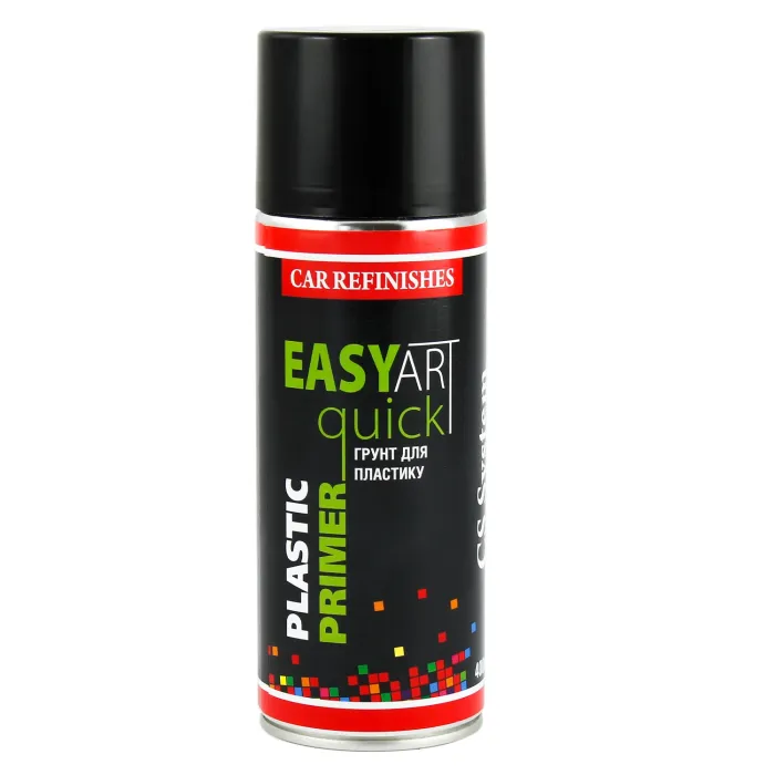 Ґрунт для пластику CS SYSTEM Easy Art Plastic Primer безбарвний матовий аерозоль 400 мл