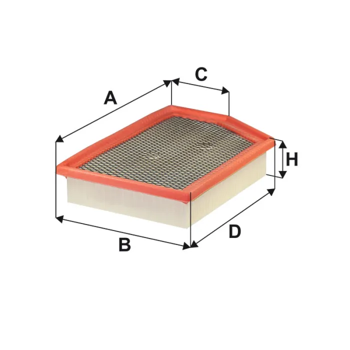 Фільтр повітря Wix Filters (WA9863) - (Jeep Cherokee (14-16) / ( =WA9863))