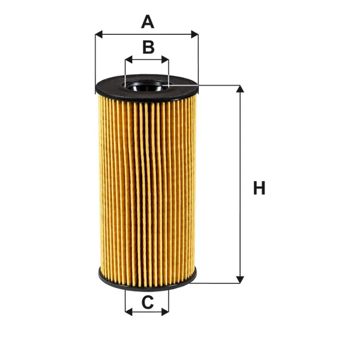 Фільтр оливи Wix Filters (WL7568) - (Dacia Duster II,Sandero; Mercedes-Benz A (W177), B (W247), Citan, CLA (W118) Renault Duster