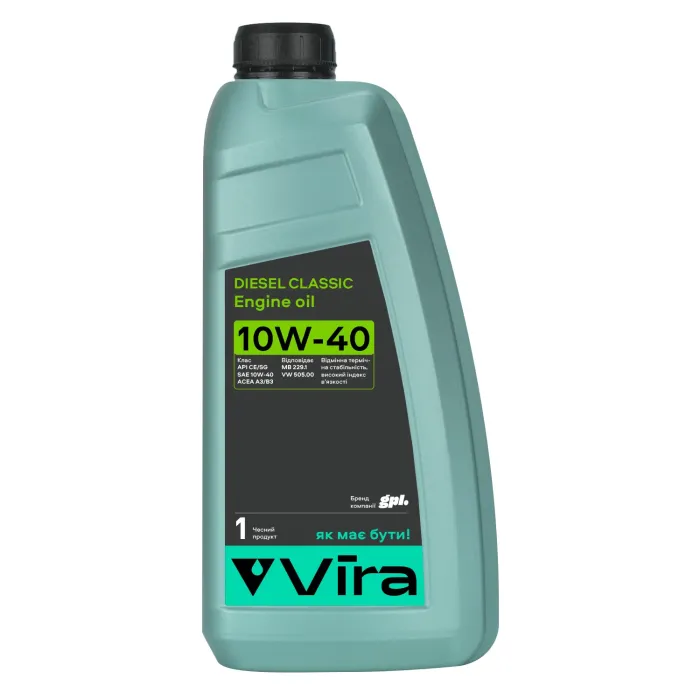 Олива моторна VIRA Diesel Classic 10W-40 1 л (VI0375)