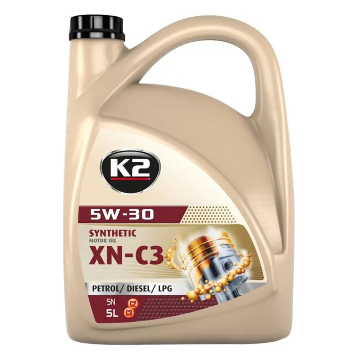 Олива моторна K2 Synthetic SN XN-C3 5W-30 5 л (O1511E)