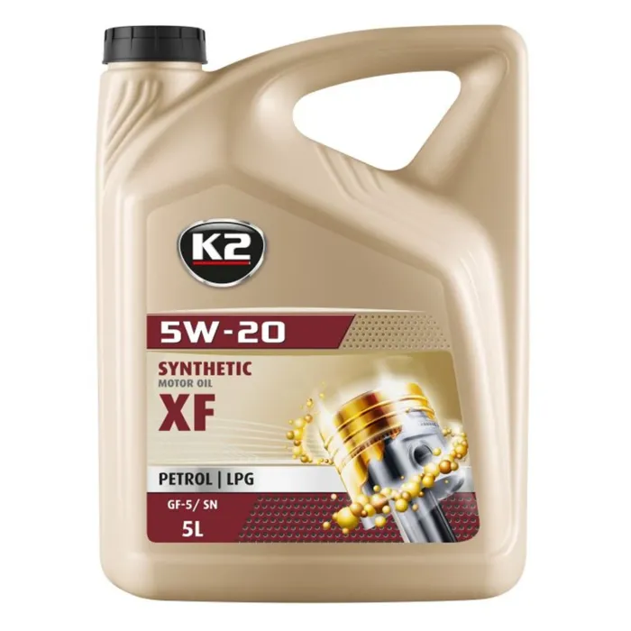 Олива моторна K2 Synthetic XF GF-5/SN 5W-20 5 л (O1715E)