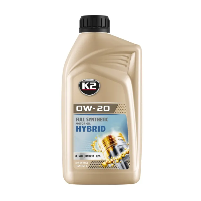 Олива моторна K2 Hybrid Oil 0W-20 1 л (O0521E)