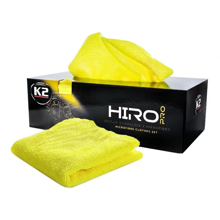 Набір серветок K2 Hiro Microfibre з мікрофібри для догляду за автомобілем 30 x 30 см 30 шт. (D5100)