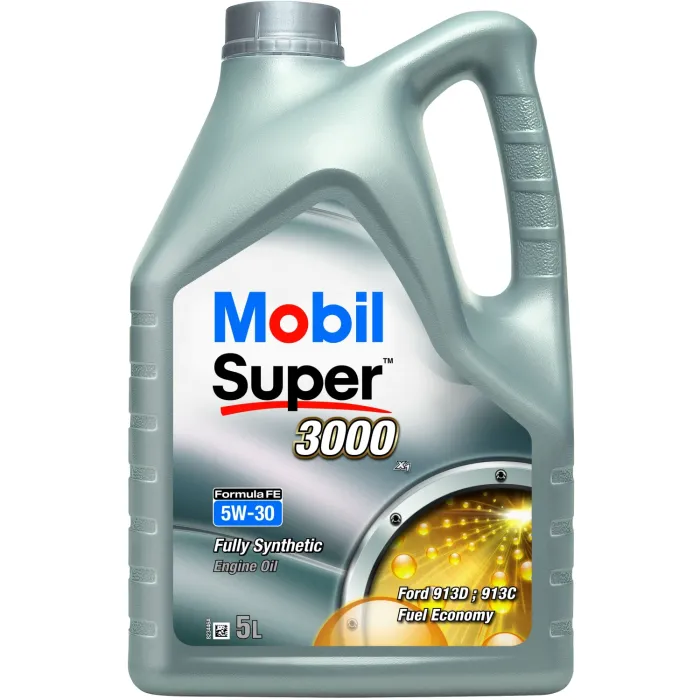 Олива моторна MOBIL Super 3000 x1 Formula FE 5W-30 5 л (156155)