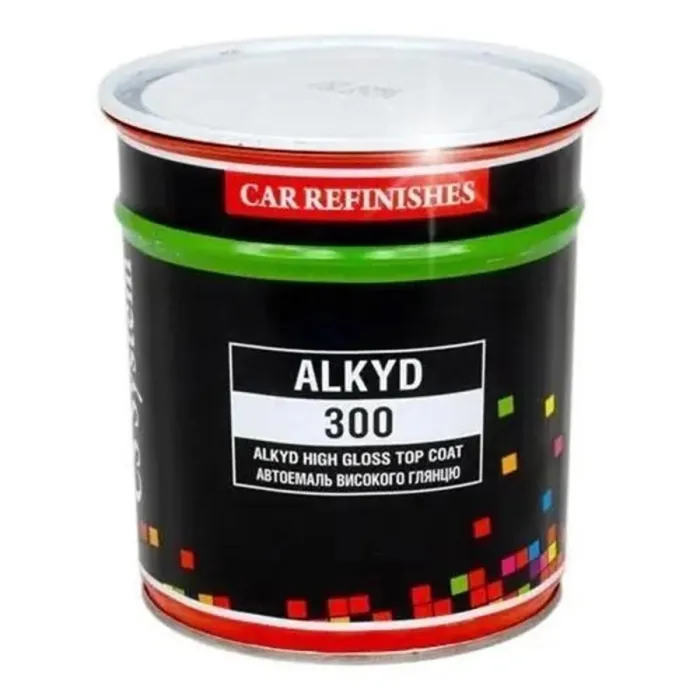 Емаль автомобільна CS SYSTEM Alkyd-300 Світло-сіра 671 0,8 л