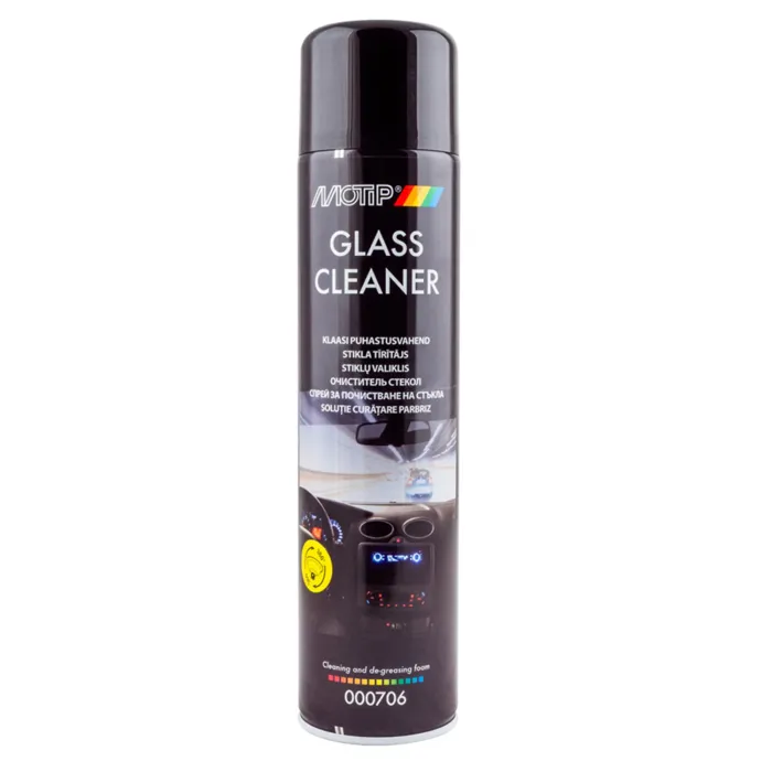 Очищувач для скла MOTIP Glass Cleaner пінний аерозоль 600 мл (000706)