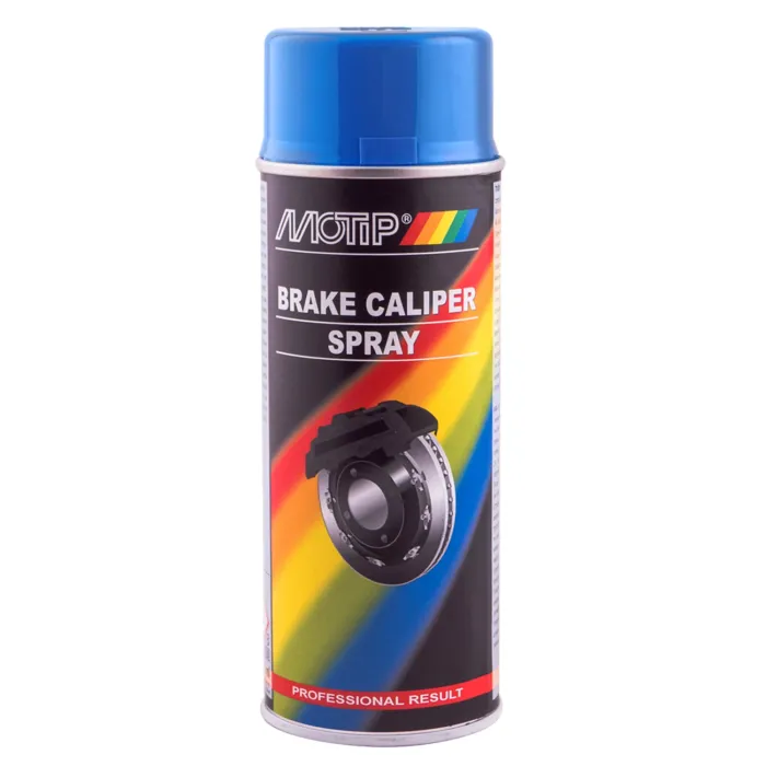 Емаль для супортів та гальмівних барабанів MOTIP Brake Caliper Spray синя аерозоль 400 мл (04099)