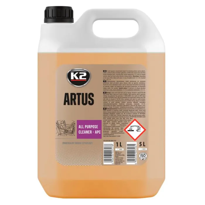Очищувач для пластику K2 Artus концентрат 5 л (М230)