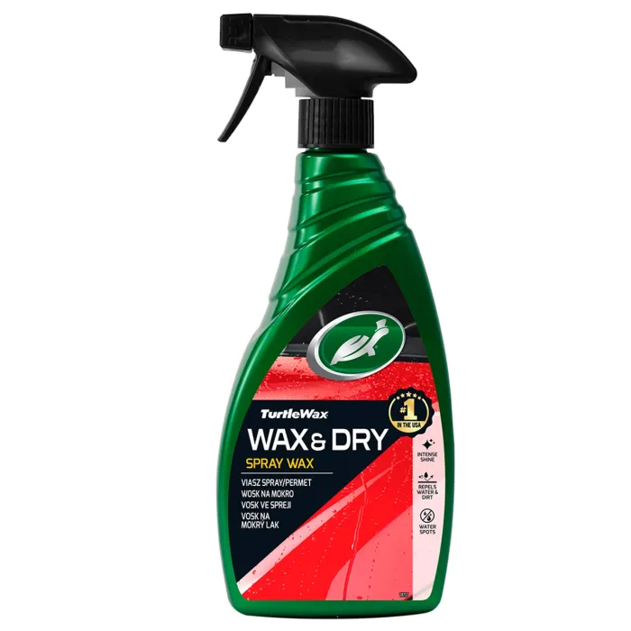Поліроль для кузова TURTLE WAX Wax & Dry 500 мл (52795)