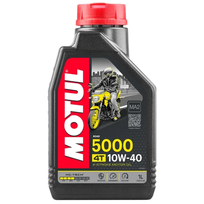 Олива моторна MOTUL 5000 4T 10W-40 1 л (104054)