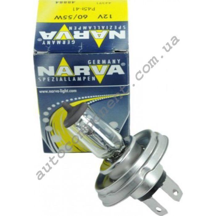 Галогеновая лампа NARVA 48884 H4 12V 60/55W P45t