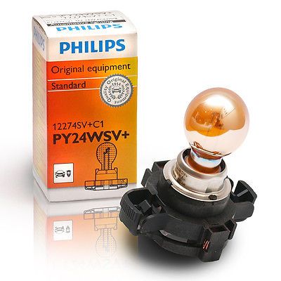 Галогеновая лампа PHILIPS 12274SVC1 PY24W 12V 24W PGU20/4 SilverVision