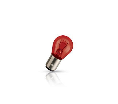 Указательная лампа накаливания PHILIPS 12495CP PR21/5W 12V 21/5W BAW15d Red