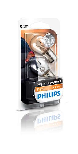 Указательные лампа накаливания PHILIPS 12499B2 P21/5W 12V 21/5W BAY15d