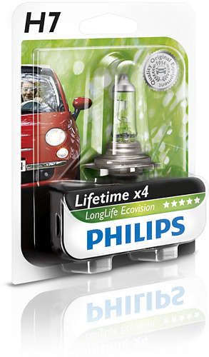 Галогеновая лампа PHILIPS 12972LLECOB1 H7 55W 12V PX26d LLECO