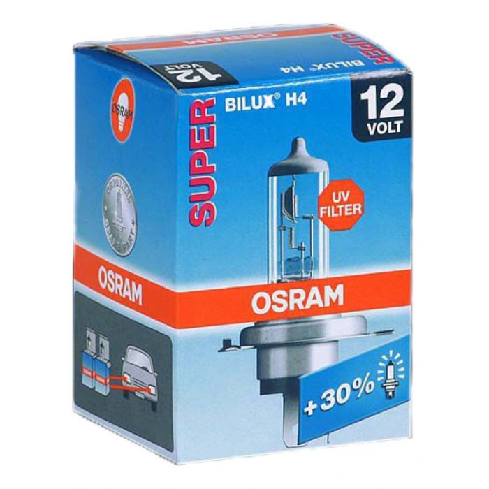 Галогеновая лампа OSRAM H4 64193SUP 60/55W 12V P43T 10X10X1