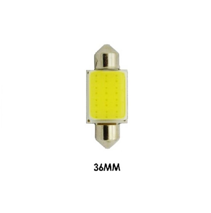 Светодиодная лампа AllLight T11  1 диод COB S8.5 36mm 12V White