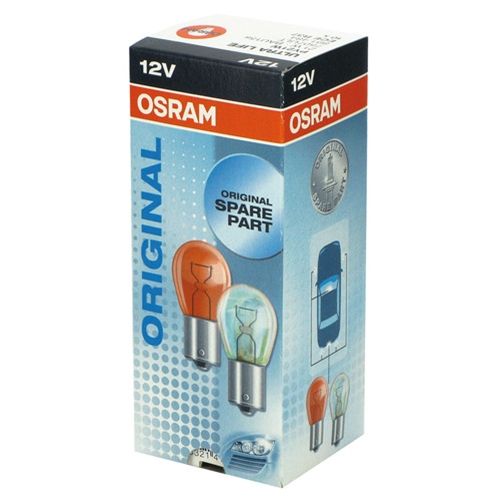 Указательная лампа накаливания OSRAM 7507 PY21W 12V BAU15s 10X5 Amber