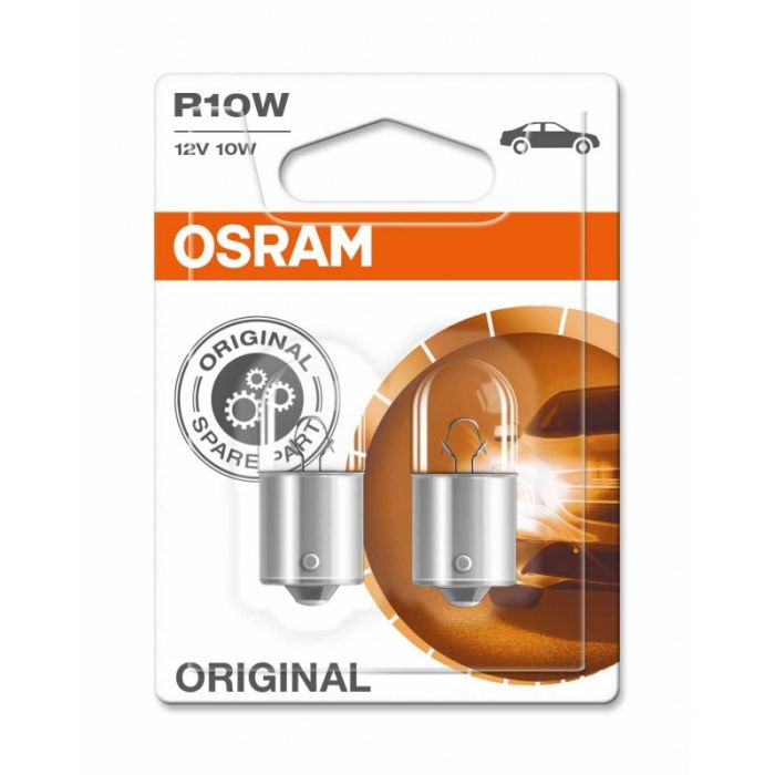 Указательные лампа накаливания OSRAM 5008-02B R10W 12V BA15s 10X2 Blister 