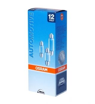 Указательные лампа накаливания OSRAM 6418-02B C5W 36mm 12V SV8.5-8 10X2 Blister