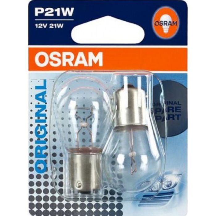Указательные лампа накаливания OSRAM 7506-02B P21W 12V BA15s 10X2