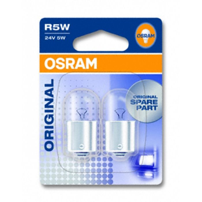 Указательная лампа накаливания OSRAM 5626 R5W 24V BA15d 10X5