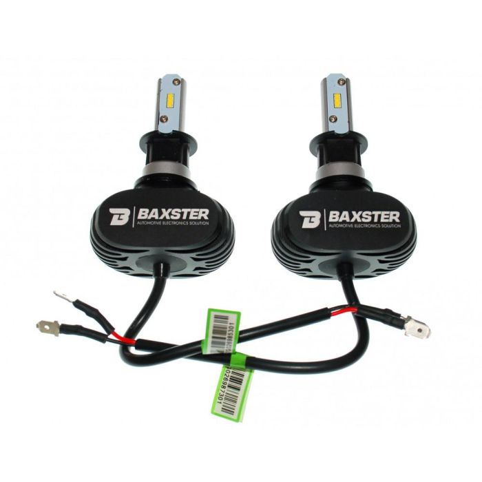 Комплект LED ламп BAXSTER S1 H3 5000K 4000lm с радиатором