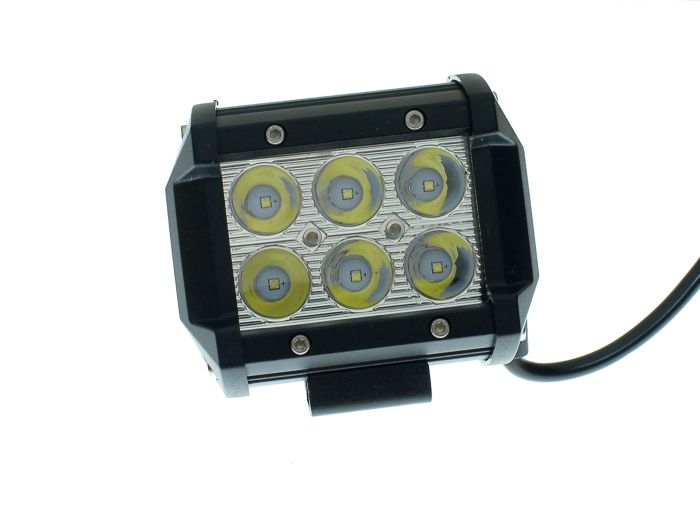 Светодиодная фара AllLight C-18W 6chip CREE spot 9-30V нижний крепеж