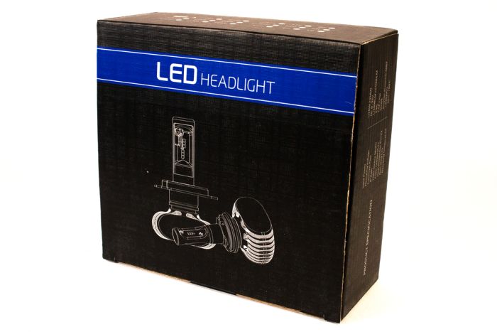 Комплект LED ламп HeadLight S1 H3 6000K 4000lm с радиатором