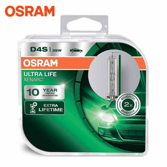 Комплект ксеноновых ламп OSRAM 66440 UltraLife Xenarc D4S 85V 35W P32d-5 HardDuopet