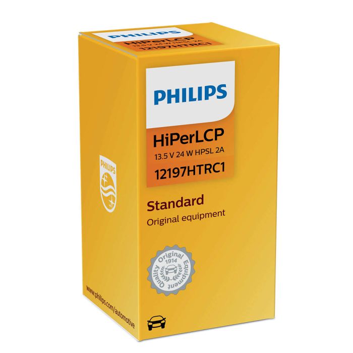 Галогеновая лампа PHILIPS 12197HTRC1 HiPerLCP 24W 13,5V HPSL 2A