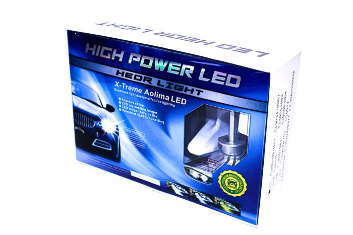Комплект LED ламп AllLight F2 H1 50W 6500K 7000lm с вентиляторами (Philips technology)