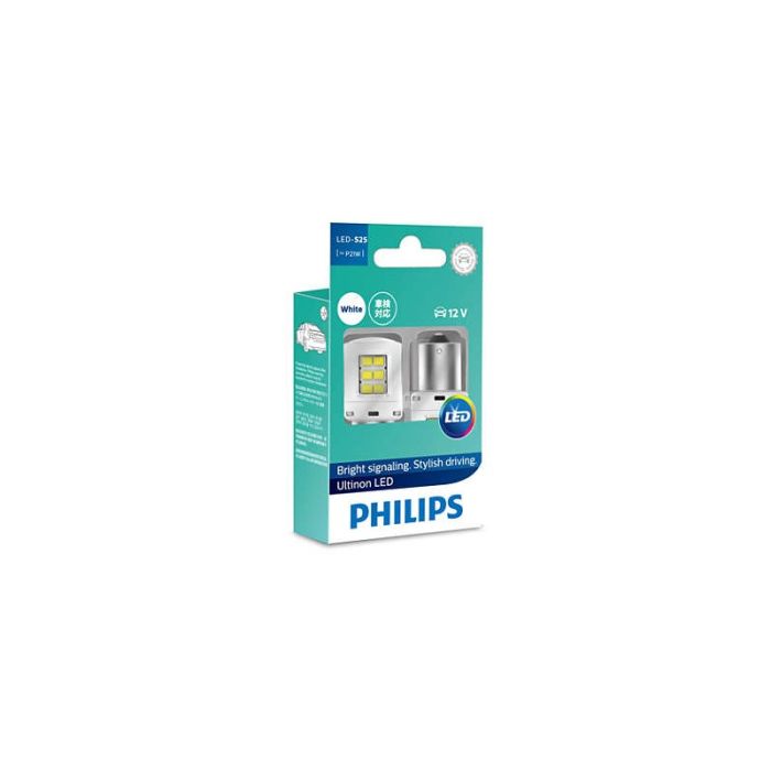 Комплект светодиодных ламп Philips 11498ULWX2 P21W LED 12 X2 White