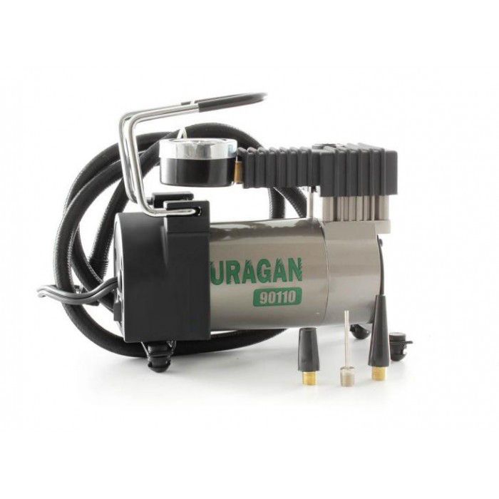 Автомобильный компрессор Uragan 90110 однопоршневой 35 л/мин 12 В