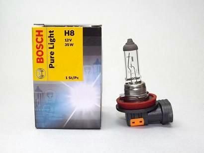 Галогеновая лампа BOSCH Pure Light H8 35W 12V PGJ19-1 (1987302081)
