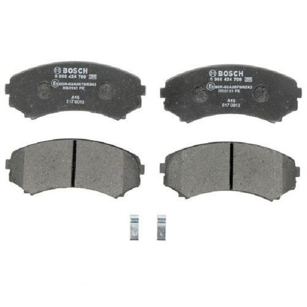 Тормозные колодки Bosch дисковые передние MITSUBISHI Pajero -00 0986424709