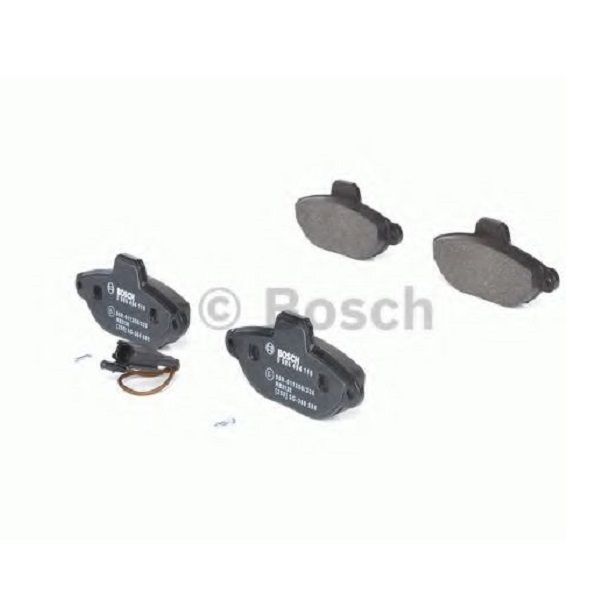 Тормозные колодки Bosch дисковые передние FIAT/FORD/LANCIA 500/Panda/Punto/Ka ''F ''07 0986494115
