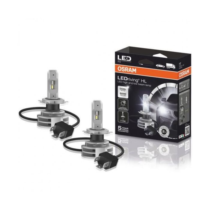 Комплект светодиодных ламп OSRAM 9726CW LEDriving H4 14W 12-24V 6000K