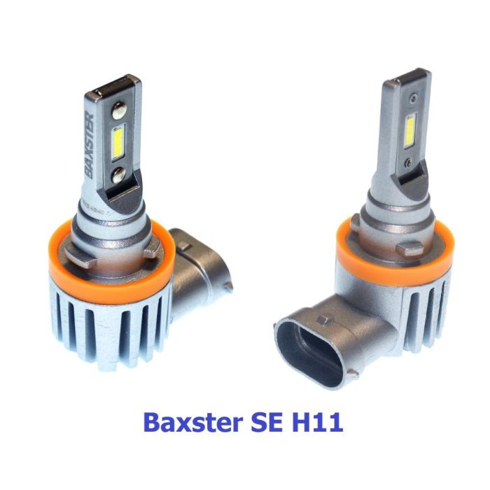 Комплект LED ламп BAXSTER SE H11 PGJ19-2 9-32V 6000K 2600lm с радиатором