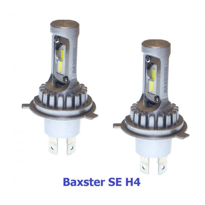 Комплект LED ламп BAXSTER SE H4 P43t 9-32V 6000K 2600lm с радиатором